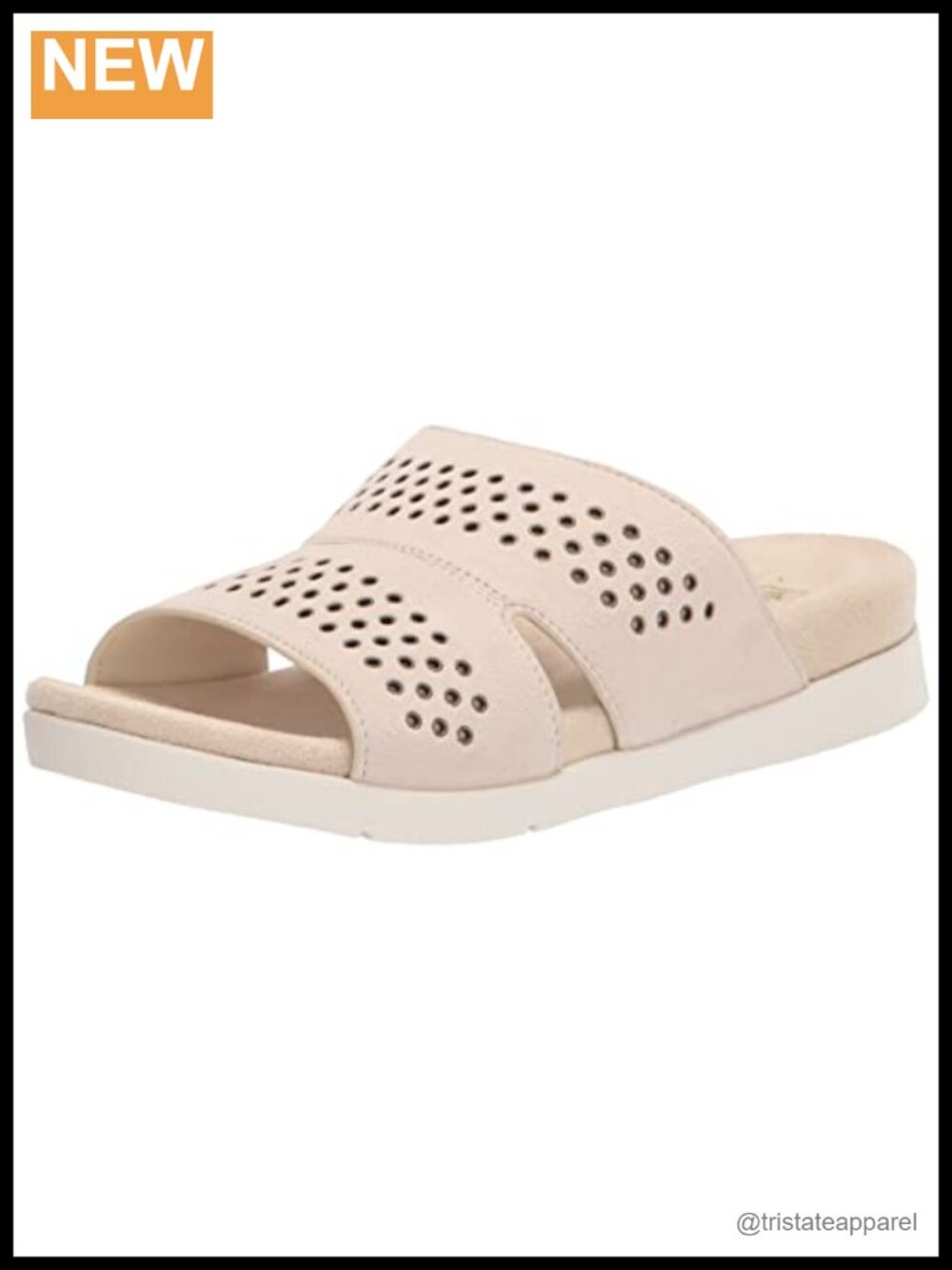 Orthotic Slide Sandals Arch Support Plantar Fasciitis Slingback Open Toe Leather